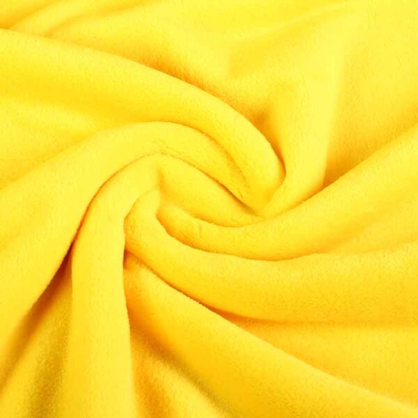 Wellness fleece geel