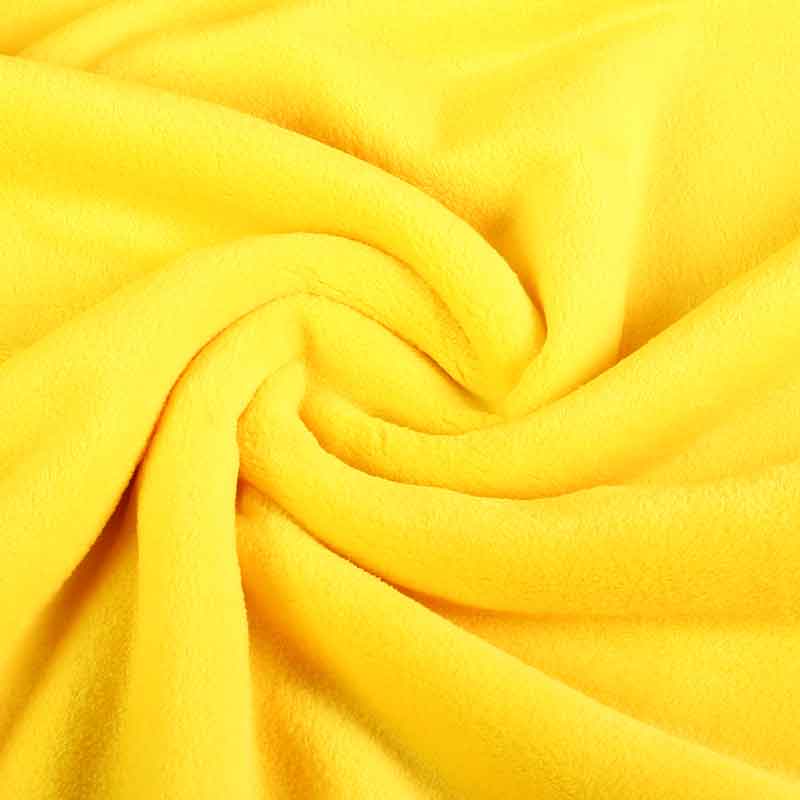 Wellness fleece geel