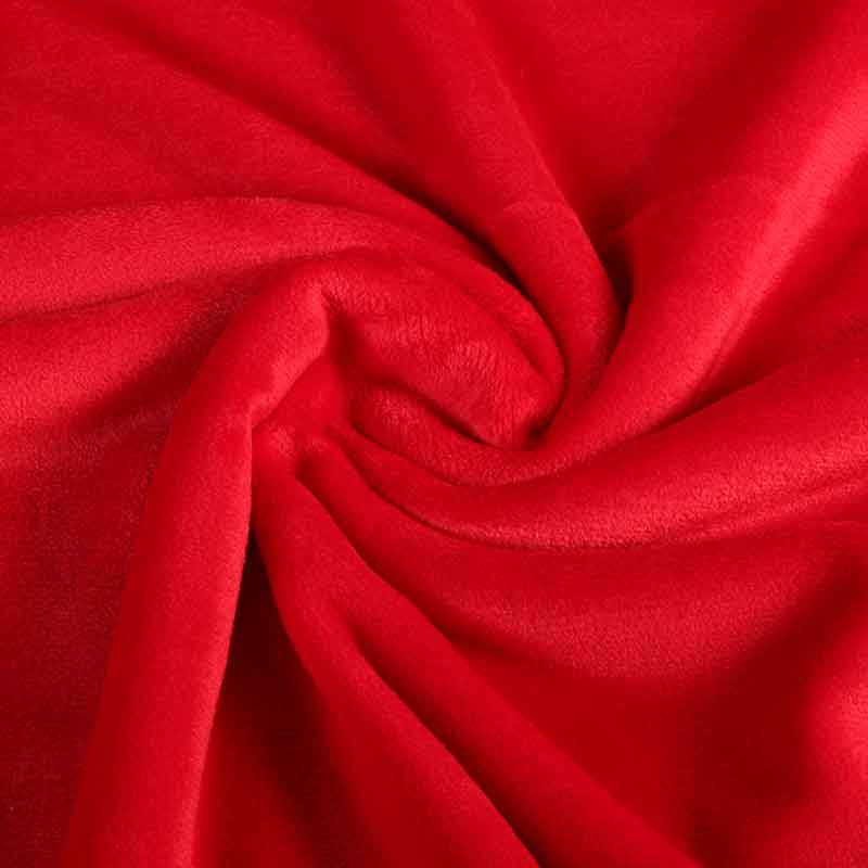 Wellness fleece rood