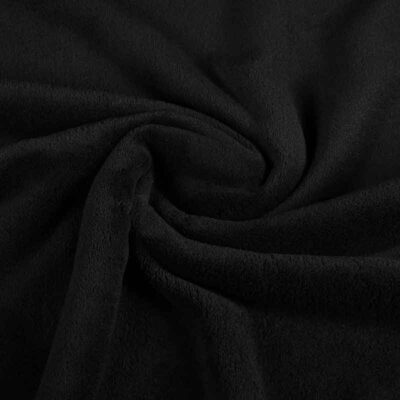 Wellness fleece zwart