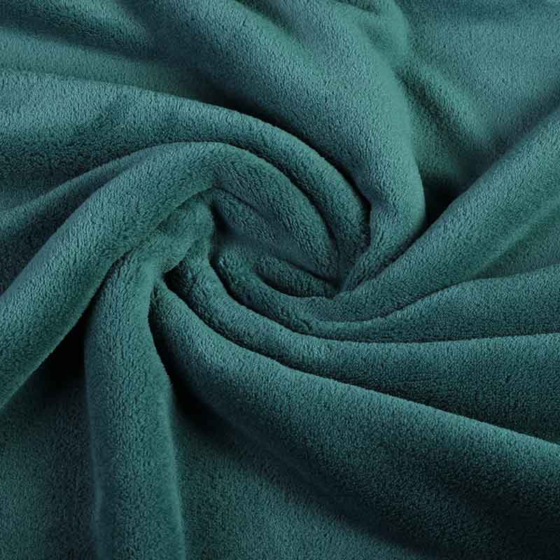 Wellness fleece emerald groen