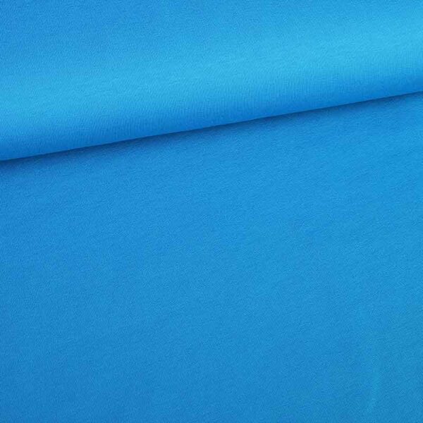 French Terry stof turquoise