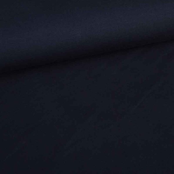 French Terry stof donker navy