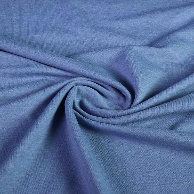 French Terry stof jeans melange