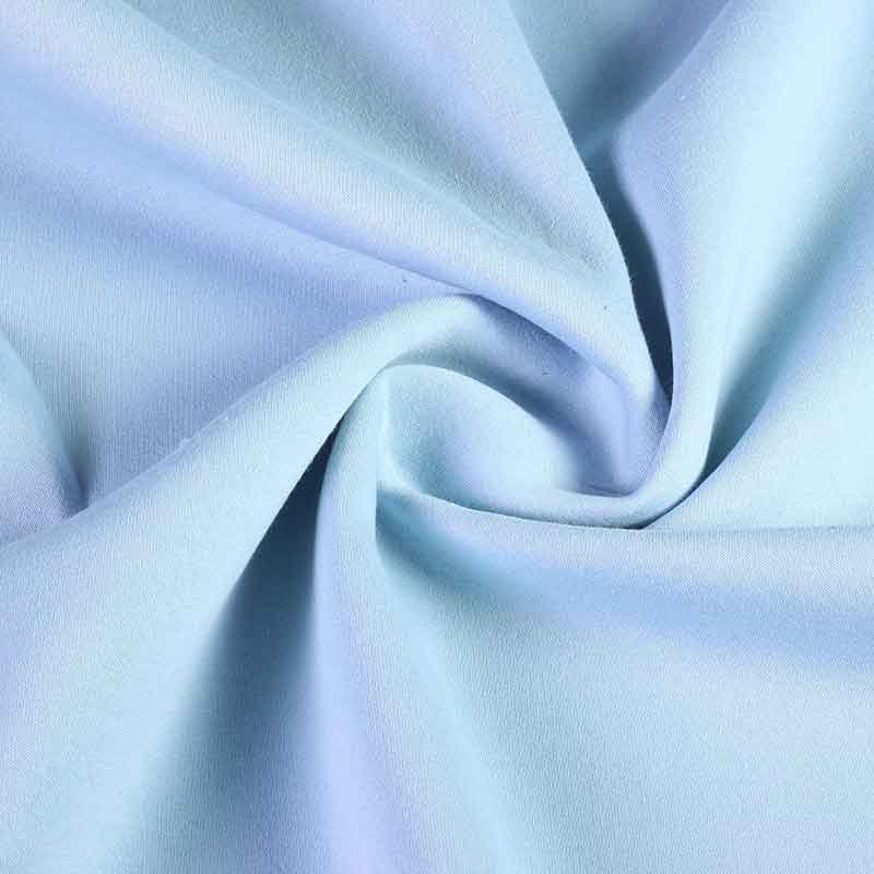 Jogging sweat stof gebrusht licht blauw