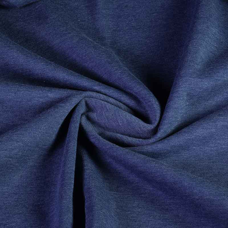 Jogging sweat stof donker jeans blauw