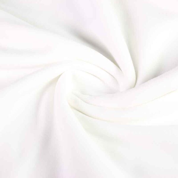 Fleece stof deluxe wit