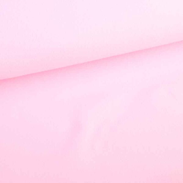 Fleece stof deluxe babyroze