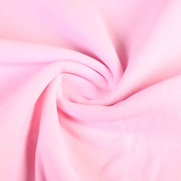 Fleece stof deluxe babyroze