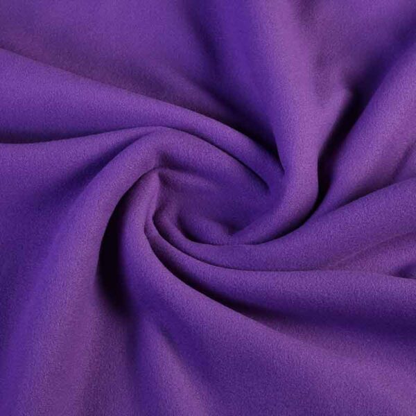 Fleece stof deluxe paars