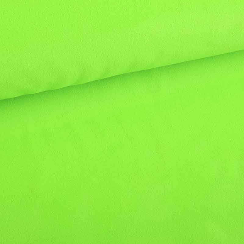 Fleece stof deluxe lime