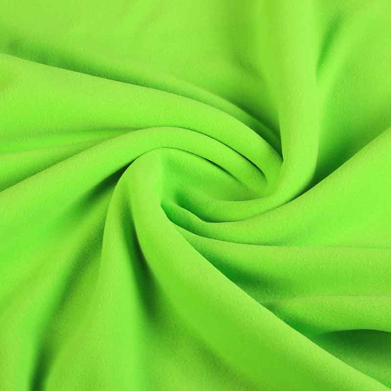 Fleece stof deluxe lime