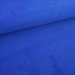 Fleece stof deluxe kobalt