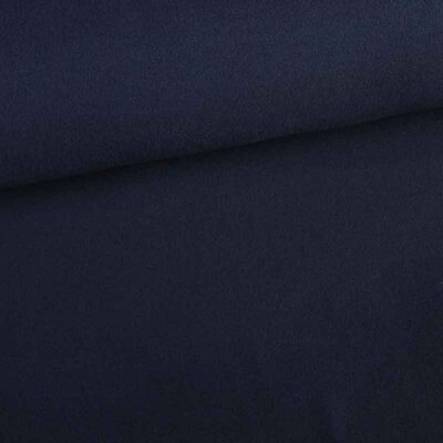 Fleece stof deluxe navy