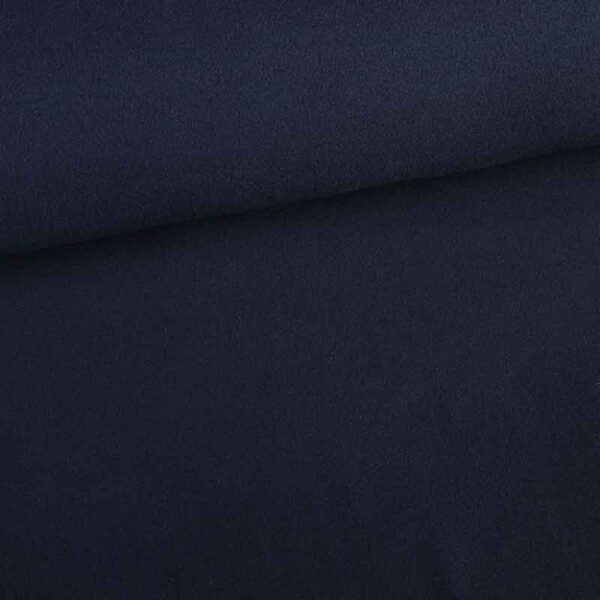 Fleece stof deluxe navy
