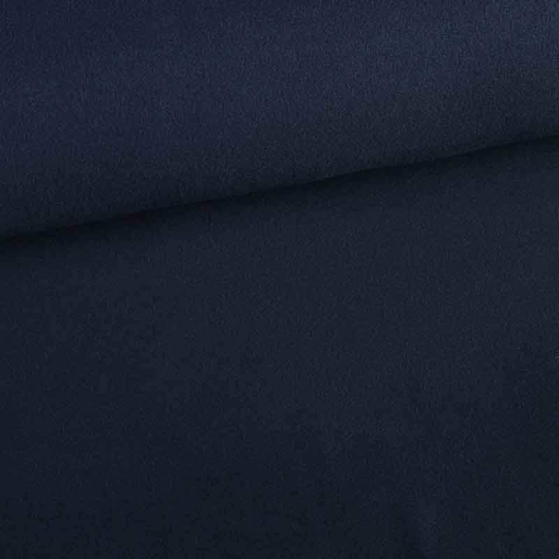Fleece stof deluxe navy