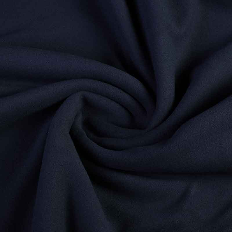 Fleece stof deluxe navy
