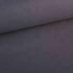 Fleece stof deluxe antraciet