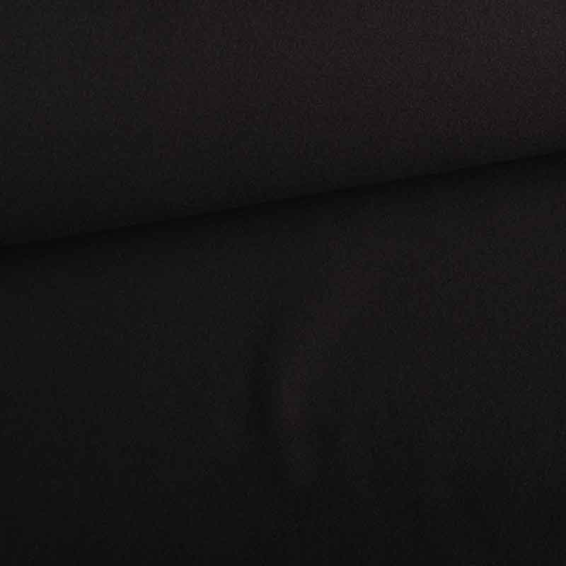 Fleece stof deluxe zwart