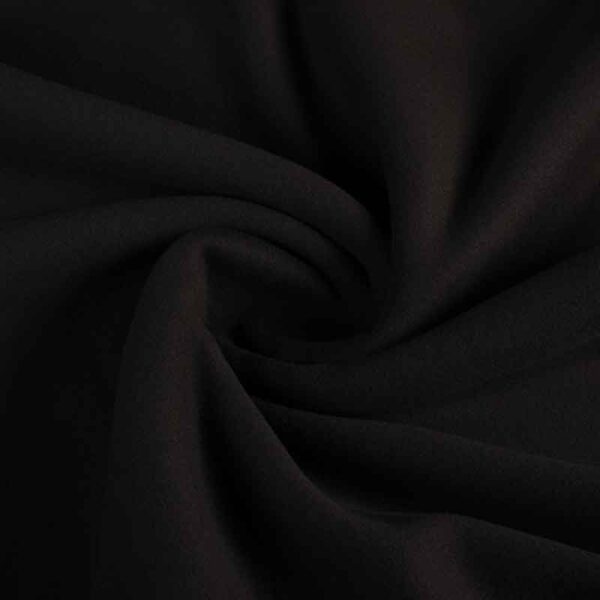 Fleece stof deluxe zwart