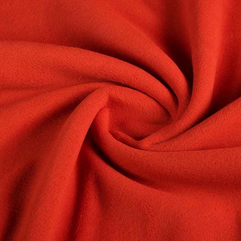 Fleece stof deluxe terra