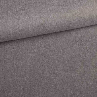 Canvas stof grijs melange
