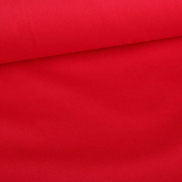 Lakenkatoen dubbelbreed rood