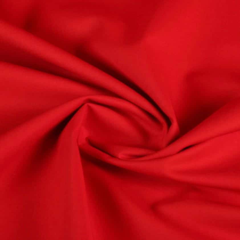 Geweven katoen rood