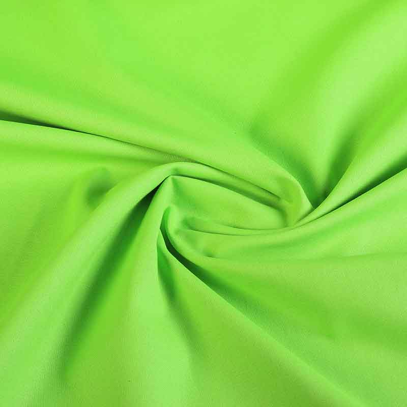 Geweven katoen stof lime