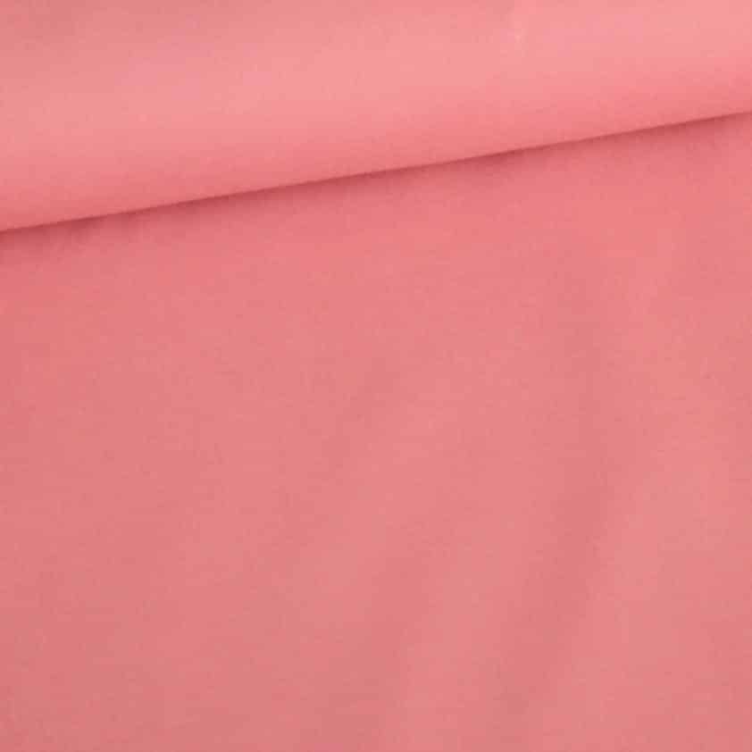 Geweven katoen stof oud roze