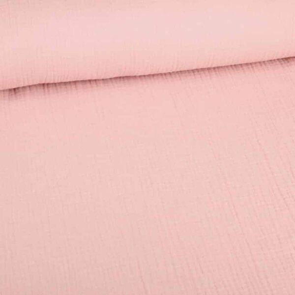 Hydrofiel stof oud roze