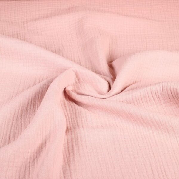 Hydrofiel stof oud roze