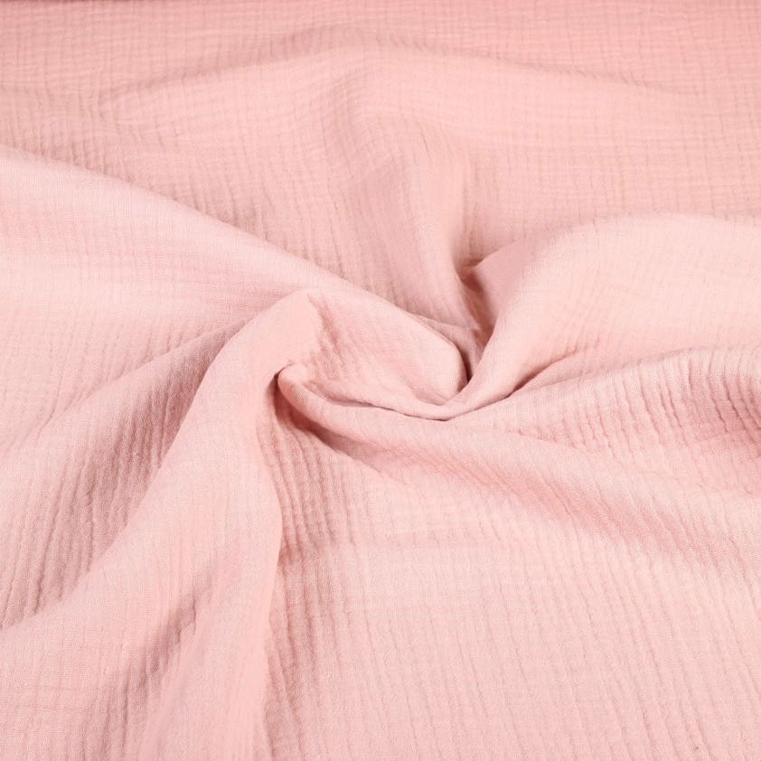 Hydrofiel stof oud roze