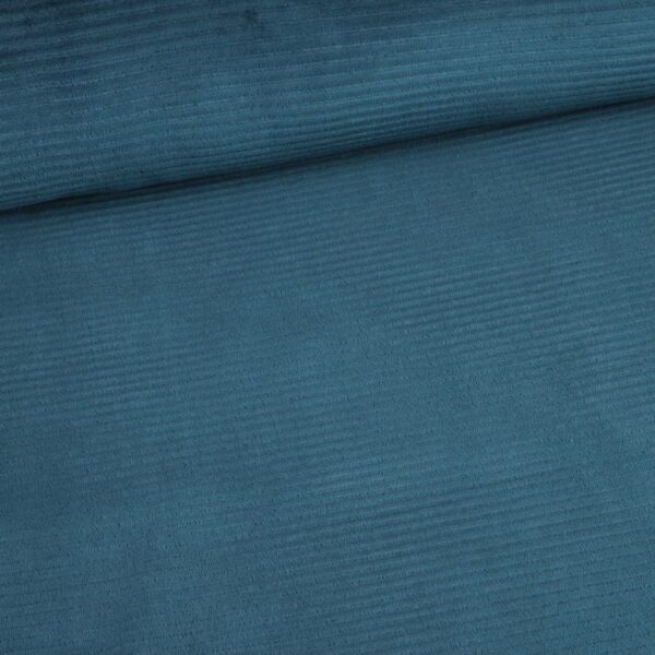 Tricot rib cord stretch groen