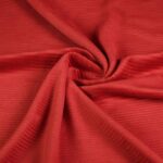 Tricot stof rib cord roest