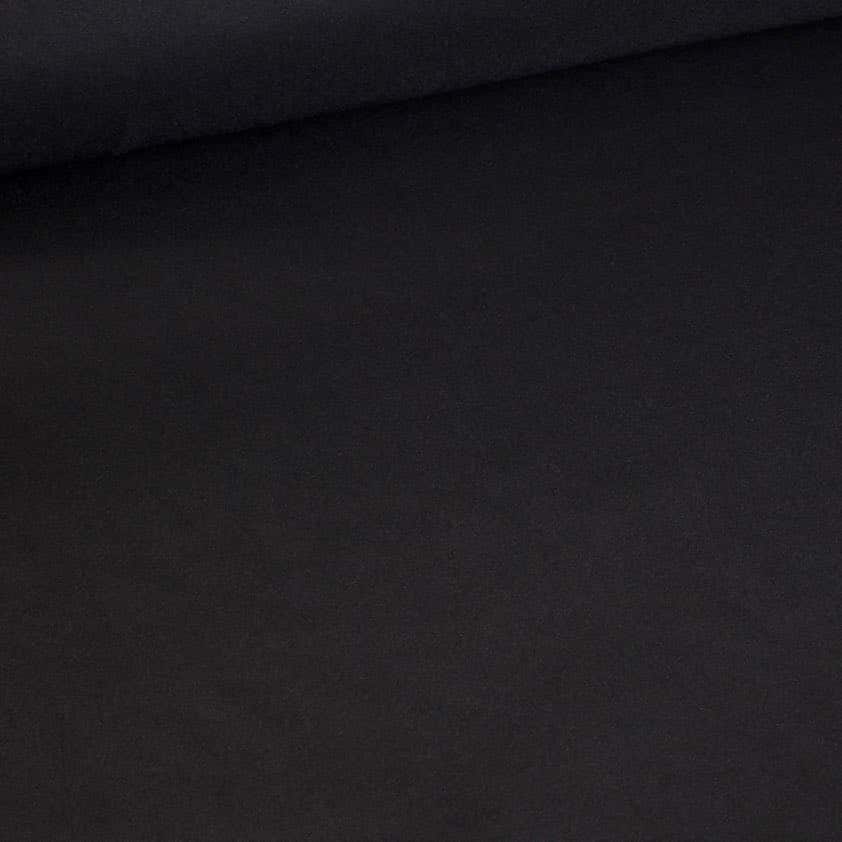 Terlenka stof brandvertragend zwart