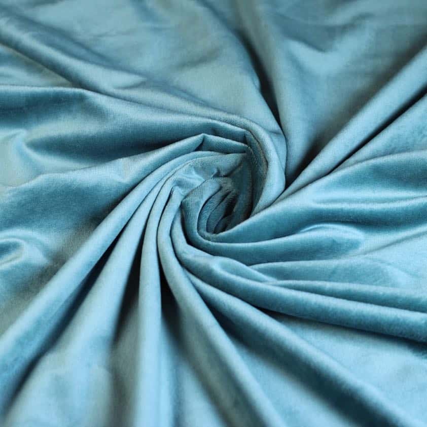 Minky fleece stof oud groen