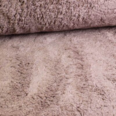 Borg Teddy stof taupe