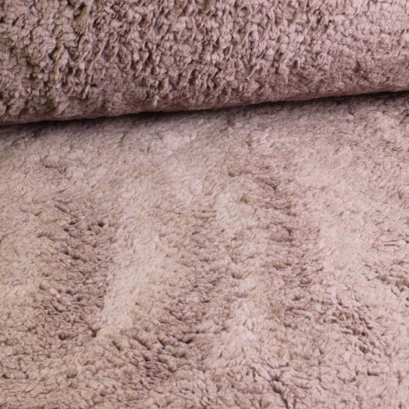 Borg Teddy stof taupe