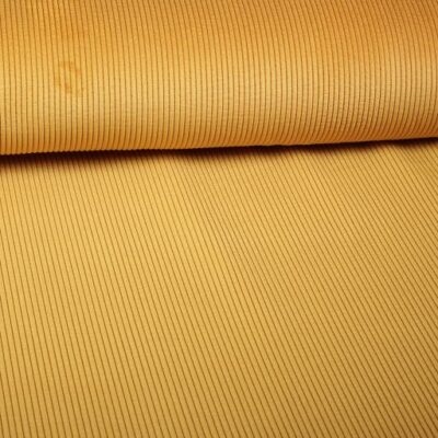 Corduroy stof oker