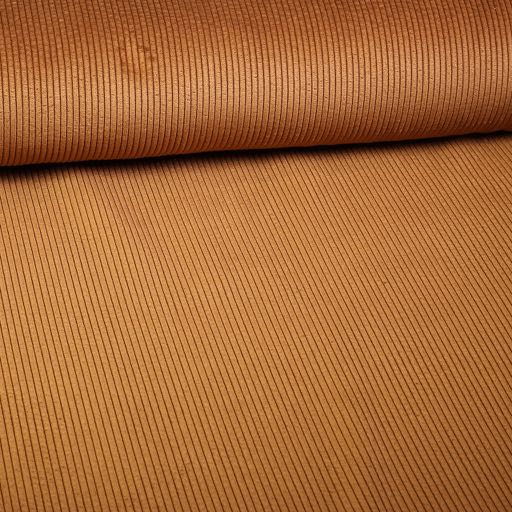 Corduroy stof camel