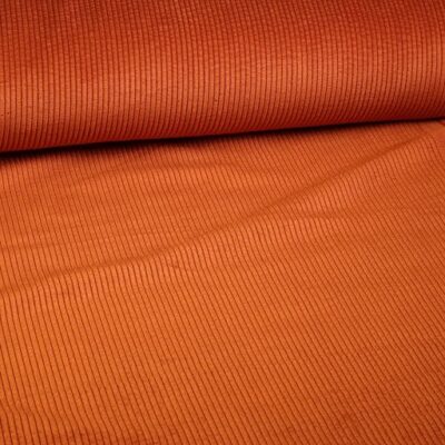 Corduroy stof brique