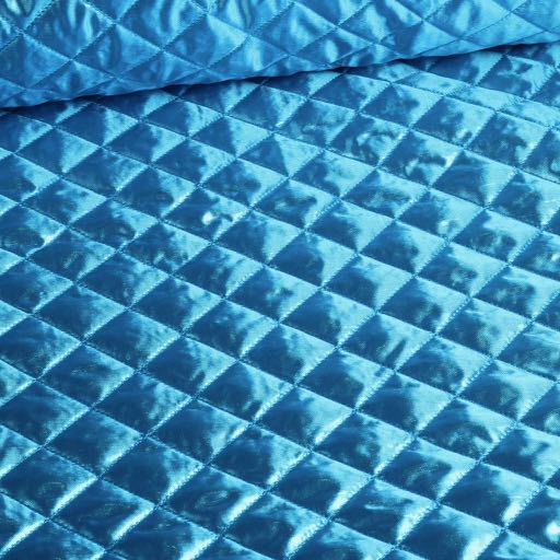 Metallic stof ruit aqua