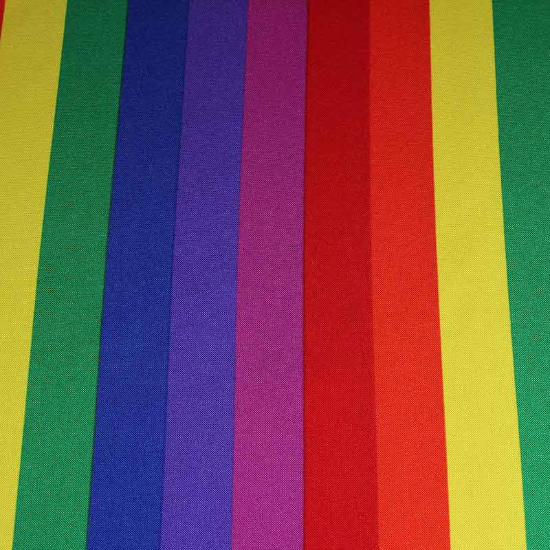 Terlenka streep multicolor