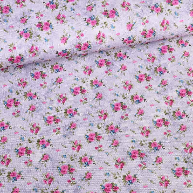 Terlenka Mille Fleur stof lila