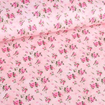 Terlenka Mille Fleur stof roze
