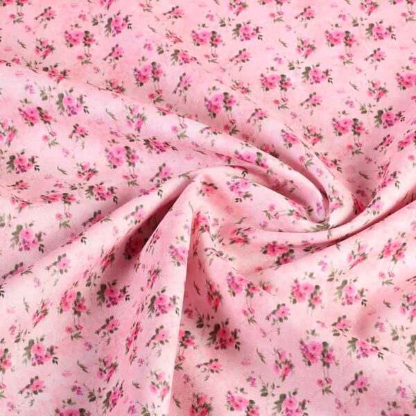 Terlenka Mille Fleur stof roze