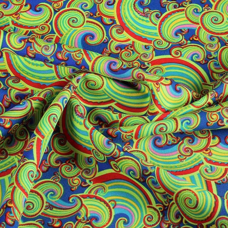 Terlenka paisley multicolor kobalt