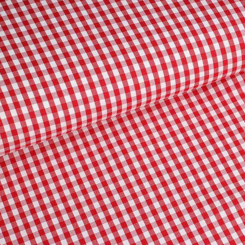 Terlenka Brabants Bont ruit rood
