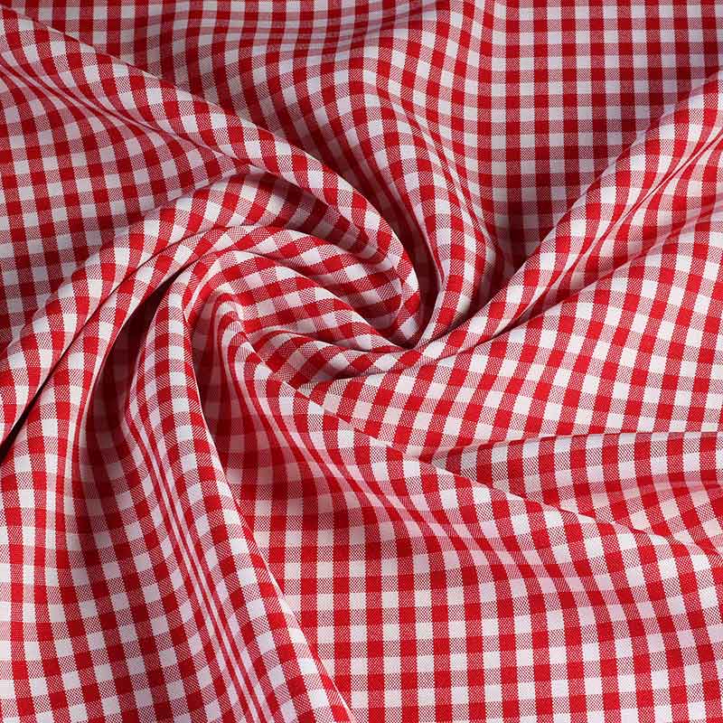 Terlenka Brabants Bont ruit rood